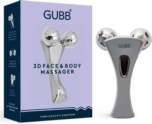 GUBB Imported 3D Face Roller & Body Massager for Full Body Relaxation ...