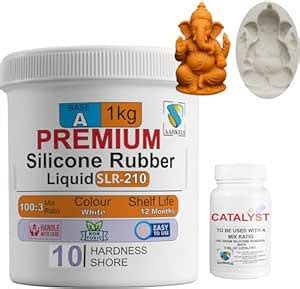 AAHKELS Mould Making Silicone Liquid Rubber LSR-210 – Medium Soft Grade ...