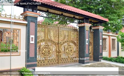 Compound Gate Design Main Gate Entry Design Fancy Gates For Home Front ...