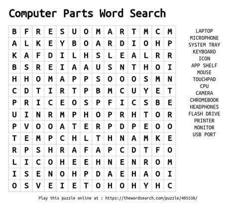 Image result for Computer Word Search