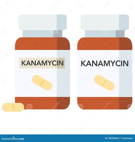 Kanamycin is an Antibiotic Used To Prevent and Treat a Number of Bacterial Infections Stock ...