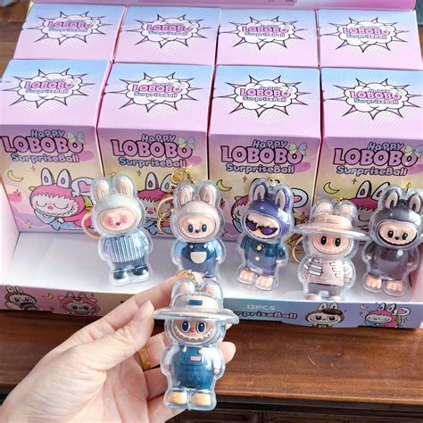 Unbox joy with Monster SurpriseBall Cartoon Keychains – Giftoo