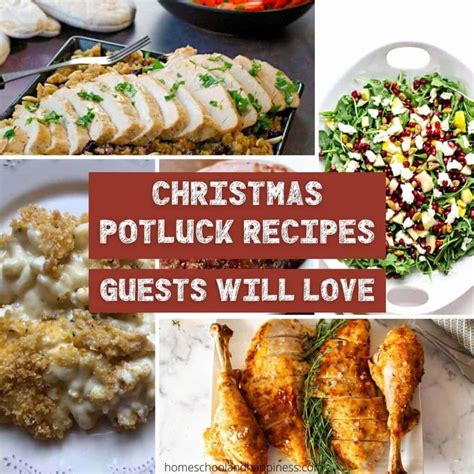 Christmas Potluck Food