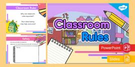 EYFS Our Basic Classroom Rules PowerPoint (teacher made)