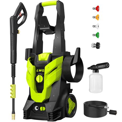 Electric Pressure Washer, 2.5 GPM Power Washer with 4 Quick Connect ...