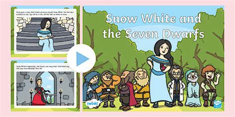 Snow White Original Story - Snow White PowerPoint - Twinkl