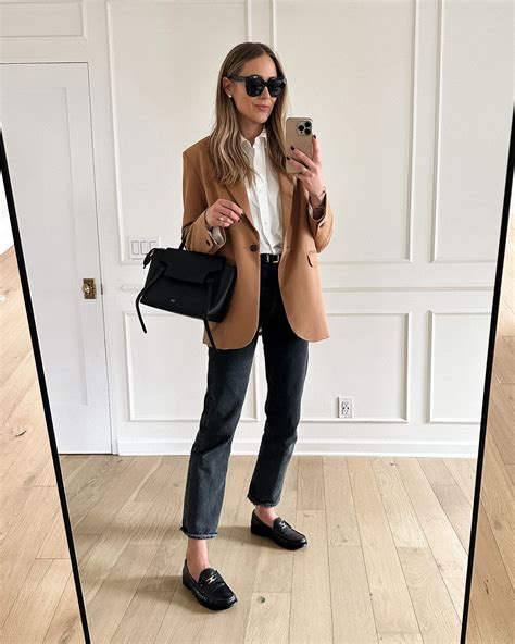 How to Style a Camel Blazer in a Casual Summer Outfit | Fashion Jackson ...