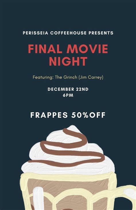 FINAL Movie Night at Perisseia- The Grinch, Perisseia Coffeehouse ...