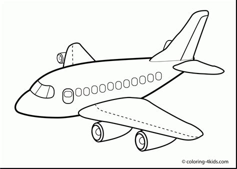 Coloring Pages Airplanes