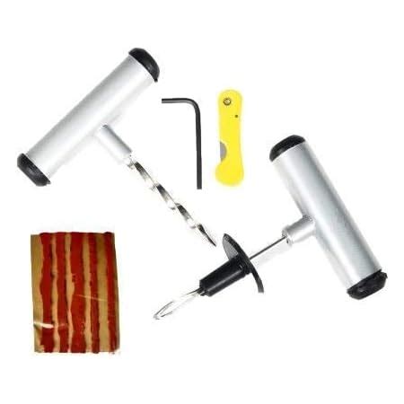 Thrivin Tubeless Tyre Puncture Kit Emergency, Flat Tire Puncher Repair ...