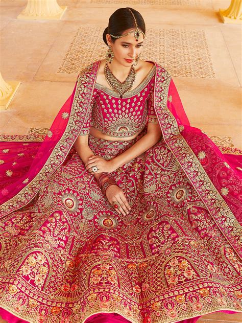 Designer Pink Semi Stitched Lehenga With Unstitched Blouse