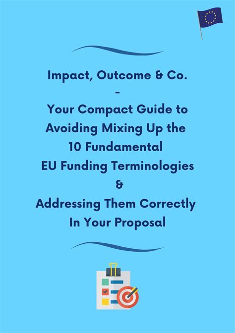 EU funding key terminology guidance
