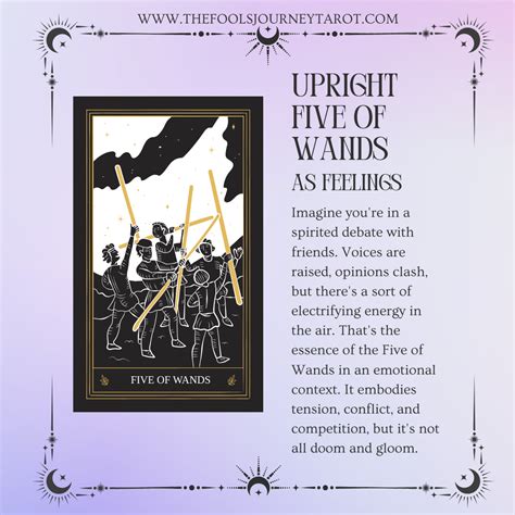 5 Of Wands As Feelings