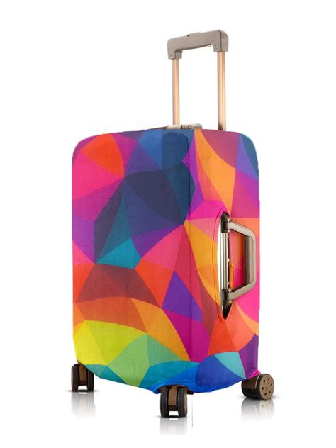 Cortina Polyester Luggage Cover Trolley Travel Covers Washable Dust ...