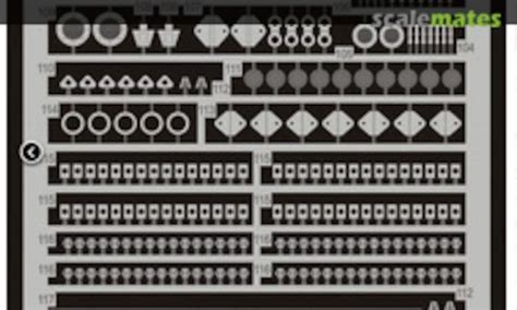 Contents for U-boat VIIC/41, Eduard 53015 (2006) - In-box reviews