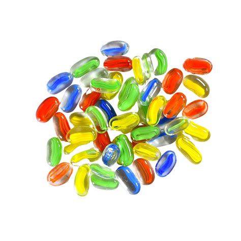 4017 Glass Gem Stone, Flat Round Marbles Pebbles for – 9to999