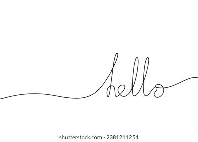 Image result for Hello Drawing Vector