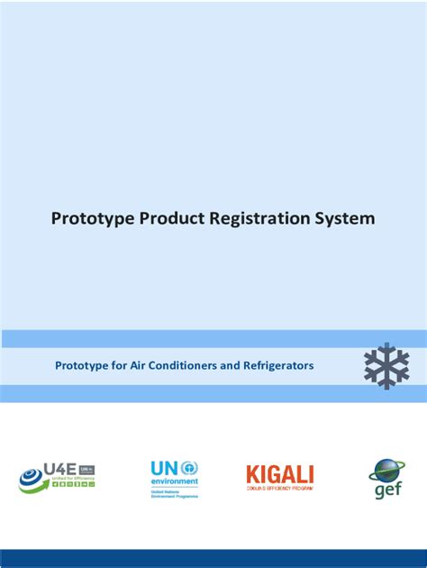 Fillable Online Prototype Product Registration System Fax Email Print ...