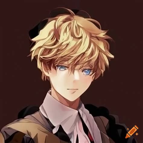 Awesome blond anime boy on Craiyon