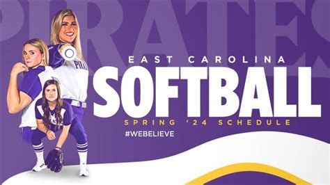 ECU softball announces 2024 schedule | WNCT