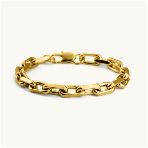 Shop Punky Link Chain Gold Bracelet for Women - PALMONAS