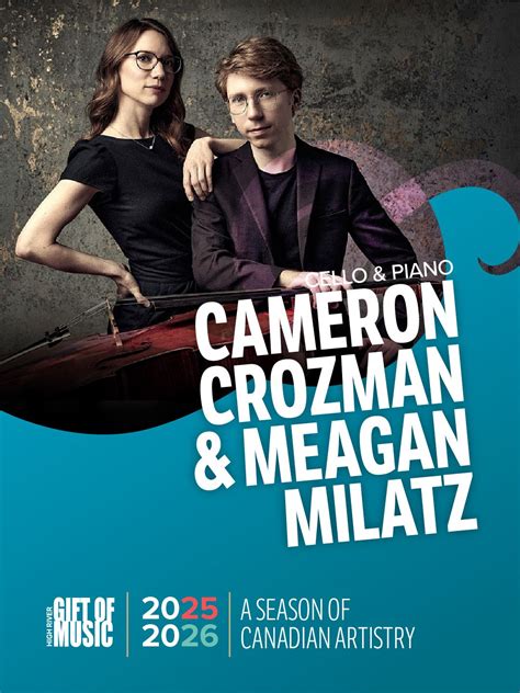 Cameron Crozman and Meagan Milatz - Cello & Piano, High River United ...
