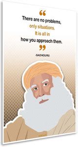 Sadhguru Poster Jaggi Vasudev Quotes Motivational Inspirational Wall ...