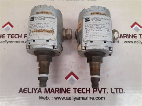 Endress+hauser pmc 330 gd0n2p05d flow meter – Aeliya Marine Tech