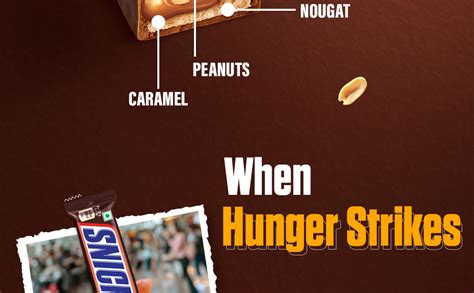 Snickers Peanut Filled Chocolate Bar, Loaded With Delicious ...