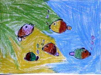 海中的鱼/少儿绘画作品/儿童画/网络美术馆_中国少儿美术教育网