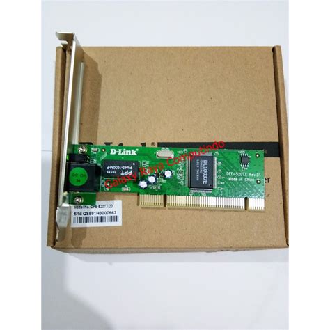 Jual D-Link DFE-520 TX 10/100 Mbps Fast Ethernet PCI Adapter | Shopee ...