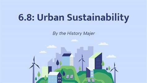 AP Human Geography Slides 6.8: Urban Sustainability by The History Majer