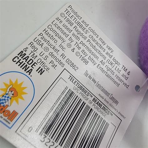 Buy NWT Teletubbies Purple Tinky-Winky Stuffed Toy Doll 6 1998 ...