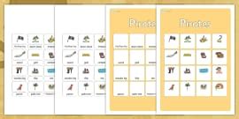 ESL Pirates Word Mat | Pirate Vocabulary Examples - Twinkl