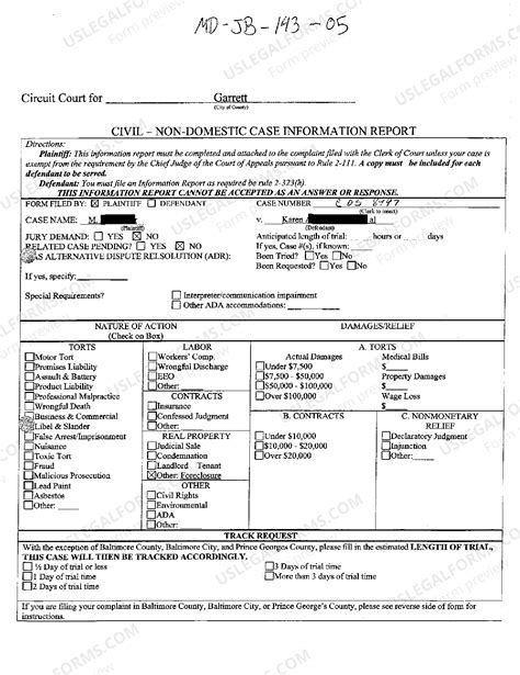 Case Information Report Maryland at Larry Hinojosa blog