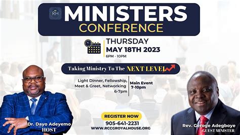 RCCG ROYAL HOUSE MINISTERS CONFERENCE, Royal House, St. Catharines, 18 ...