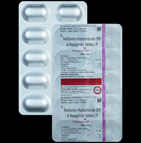 Buy Premeal MF 1 Tablet SR Online | Classic Derma