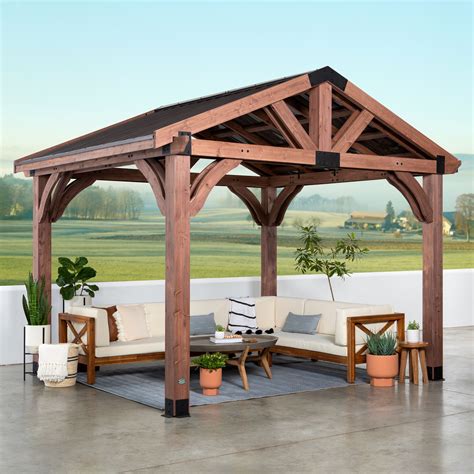 Créations de jardin 10 x 10 Altoona toit style gazebo