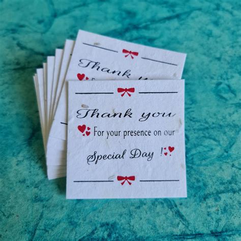 Customised Plantable Thank You Cards - Share Your Gratitude – DEVRAAJ ...