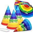 Buy Party Propz Birthday Caps for Kids – 10 Pcs Multicolour Birthday ...