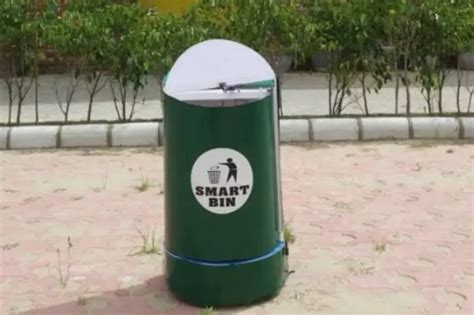Students Build Smart Dustbin With No Touch Waste Collection To Avoid ...