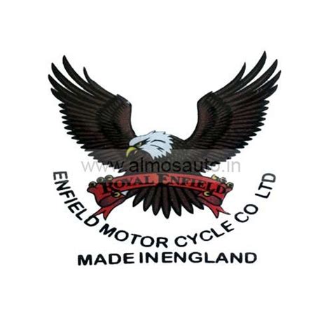 Royal Enfield Made In England Eagle Sticker – Almos Auto