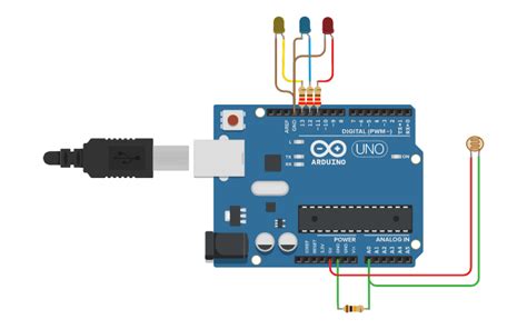 Image result for Photoresistor LED Arduino Code