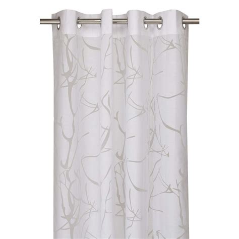 Buy Rosara Home HomeStop Wallace Self Pattern Sheer Window Curtain ...