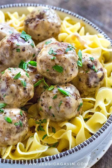 Instant Pot Swedish Meatballs - Jessica Gavin