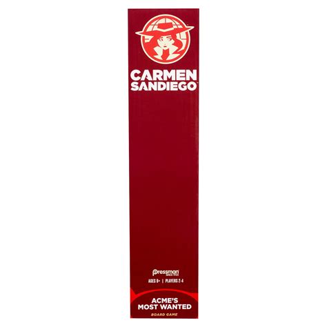 Pressman Carmen Sandiego: ACMEs Most Wanted India | Ubuy