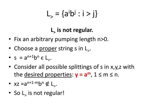 Image result for Pumping Lemma Examples