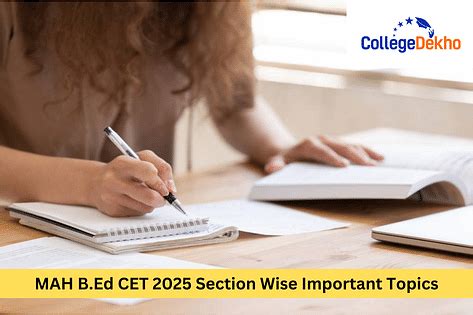 MAH B.Ed CET 2025 Section Wise Important Topics | CollegeDekho