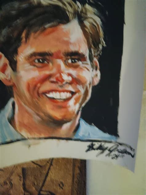 Jim Carey Painting by Billy Jackson | Saatchi Art