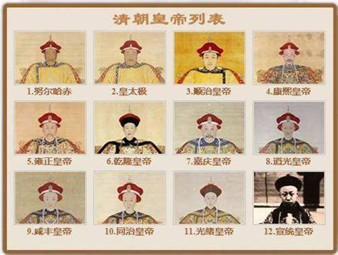 清朝12位皇帝顺序表，谁先谁后，谁兴谁衰？_腾讯新闻